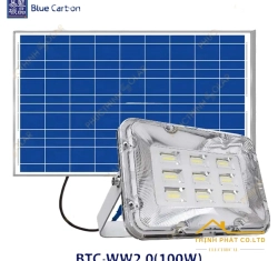 ĐÈN PHA NĂNG LƯỢNG MẶT TRỜI 100W BCT WW2.0 BLUE CARBON