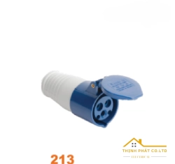 Ổ CẮM CÔNG NGHIỆP 213 - 16A - 3C - IP44