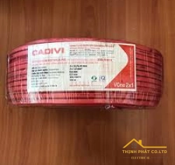 Dây cáp điện đôi mềm VCmd 2x1.0 - 0,6/1kV - Cadivi