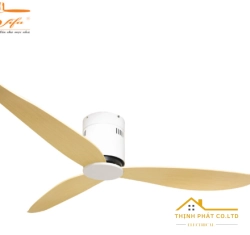 QUẠT SÁT TRẦN CÁNH NHỰA QVIFA - 33/VÀNG