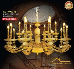 ĐÈN CHÙM CỔ ĐIỂN ÂU VIỆT AC-977/18