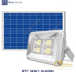 ĐÈN PHA NĂNG LƯỢNG MẶT TRỜI 40W BCT WW1.0 BLUE CARBON