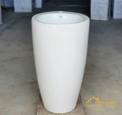 LAVABO TRỤ ĐỨNG TRÒN TRẮNG 5129
