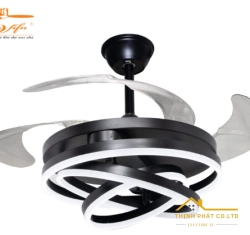QUẠT TRẦN GIẤU CÁNH ĐÈN LED HIỆN ĐẠI - QVIFA-53
