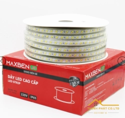 ĐÈN LED DÂY 220V CHIP 5730 3 MÀU 3 CHẾ ĐỘ - MAXBEN - LD-MB- 5730-220-DM