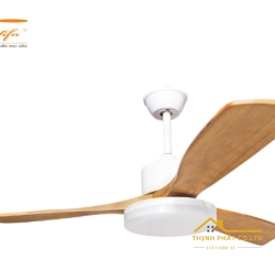 ĐÈN QUẠT TRẦN CÁNH GỖ QVIFA - 60