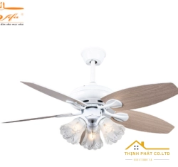 QUẠT TRẦN 5 CÁNH ĐÈN CỔ ĐIỂN - QVIFA-603
