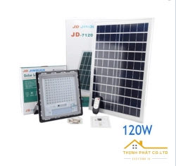 ĐÈN LED PHA NĂNG LƯỢNG MẶT TRỜI 120W JD-7120 JINDIAN