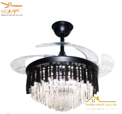 QUẠT TRẦN GIẤU CÁNH ĐÈN PHA LÊ - QVIFA-82