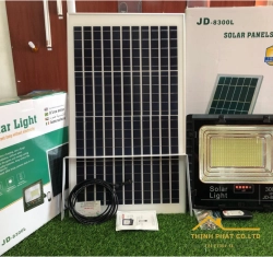 ĐÈN PHA LED NĂNG LƯỢNG MẶT TRỜI 300W JD-8300L JINDIAN