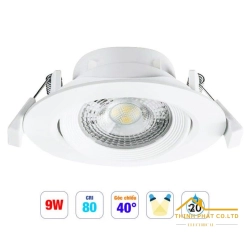 ĐÈN ĐIỀU CHỈNH GÓC 9W
