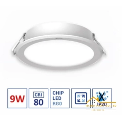 ĐÈN ÂM TRẦN DN 2G 9W
