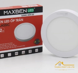 ĐÈN LED ỐP TRẦN TRÒN MAXBEN CLASSIC 12W - OP-MB-CLT-12