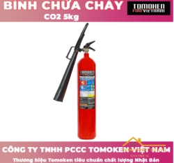 BÌNH CHỮA CHÁY XÁCH TAY CO2 5KG - TOMOKEN