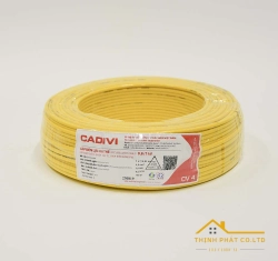 Dây điện 1 lõi Cadivi CV-4.0 mm² – 0.6/1KV