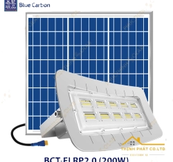 ĐÈN PHA NĂNG LƯỢNG MẶT TRỜI 200W BCT-FLRP2.0 BLUE CARBON