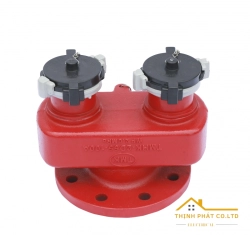 HỌNG TIẾP NƯỚC 2 CỬA - TMHK-2D65-100A