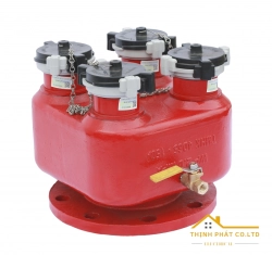 ĐẦU TRỤ TIẾP NƯỚC 4 NGÃ DN65 4DN65XDN150 - TMHK-4D65-150A