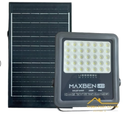 ĐÈN LED PHA NĂNG LƯỢNG MẶT TRỜI 200W - MAXBEN - PH-MB-NLMT-200
