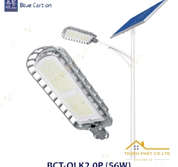 ĐÈN ĐƯỜNG NĂNG LƯỢNG MẶT TRỜI 56W BCT OLK2.0P BLUE CARBON