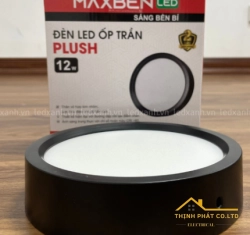 ĐÈN LED ỐP TRẦN PLUSH MAXBEN TRÒN 12W - OP-MB-PLTD-12/ OP-MB-PLTD-12-DM
