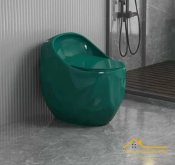 BỒN CẦU TRỨNG HẠT LẠC XANH RÊU SA2222