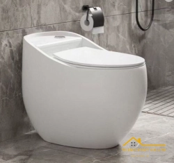 BỒN CẦU TRỨNG 1 KHỐI TRẮNG SA9294