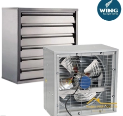 QUẠT THÔNG GIÓ VUÔNG TMG-700 370W/220V WING KHUNG THÉP 1MM
