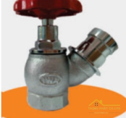 VAN ĐỒNG NGÀM NHÔM MẠ CROME DN65