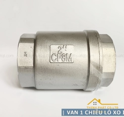 VAN MỘT CHIỀU LÒ XO REN INOX (15-50)