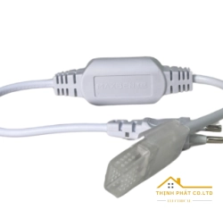 PHỤ KIỆN ZẮC CẮM NGUỒN LED DÂY HAPPY AC 220V 8A - MAXBEN - PK-MB-ZN-HP-2835-120b