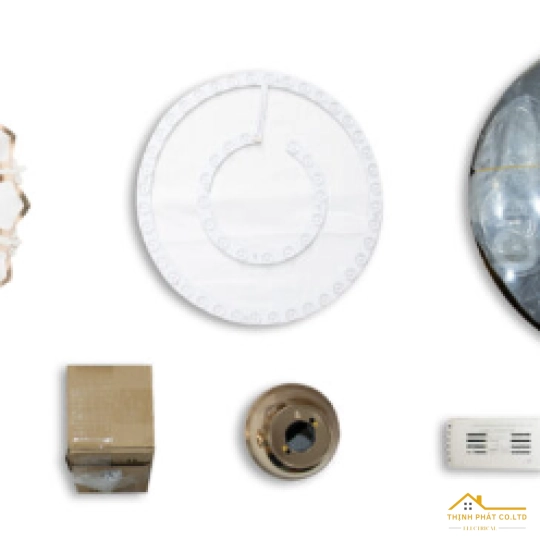 QUẠT TRẦN GIẤU CÁNH ĐÈN PHA LÊ - QVIFA-03-23