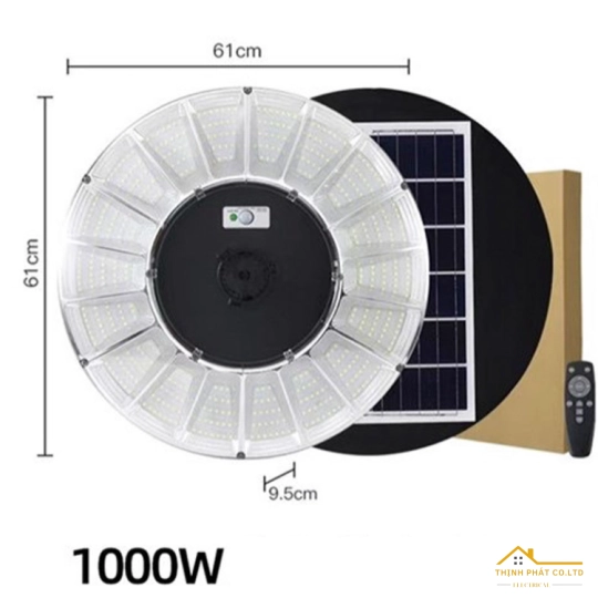 ĐÈN SÂN VƯỜN NĂNG LƯỢNG MẶT TRỜI 1000W JD-UFO1000 JINDIAN