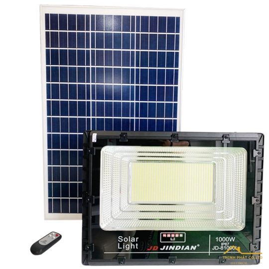 ĐÈN PHA LED NĂNG LƯỢNG MẶT TRỜI 1000W JD-81000L JINDIAN