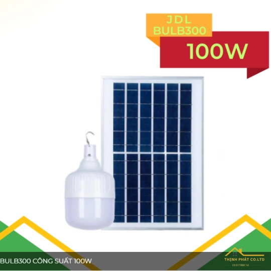 ĐÈN NĂNG LƯỢNG MẶT TRỜI 100W JDL BULB300