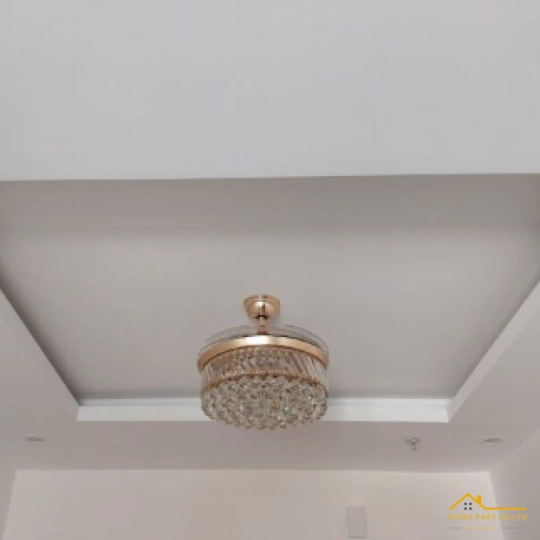 QUẠT TRẦN GIẤU CÁNH ĐÈN PHA LÊ - QVIFA-19