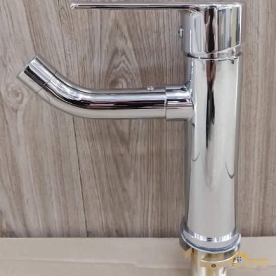 VÒI LAVABO NÓNG LẠNH INOX SUS 304 MẠ CROME XOAY 360 ĐỘ MÃ 2014