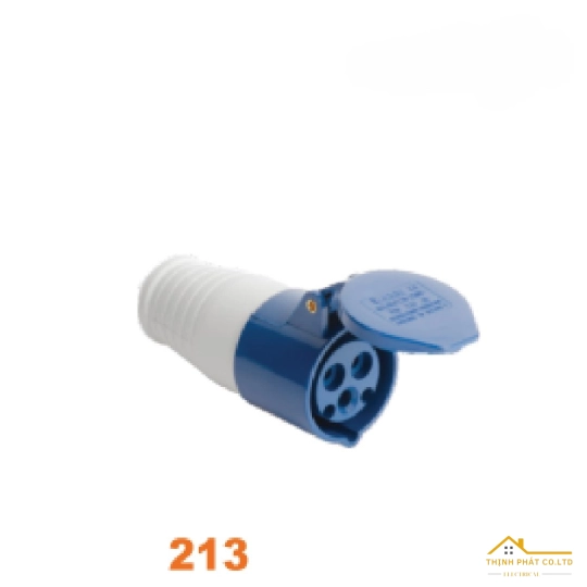 Ổ CẮM CÔNG NGHIỆP 213 - 16A - 3C - IP44