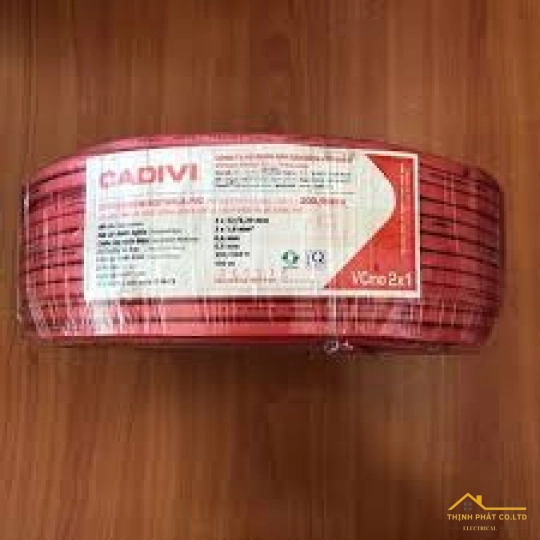 Dây cáp điện đôi mềm VCmd 2x1.0 - 0,6/1kV - Cadivi