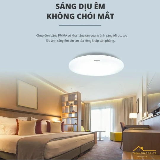 ĐÈN LED ỐP TRẦN CƠ BẢN ( TRẮNG) 20W