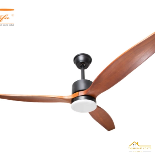 ĐÈN QUẠT TRẦN CÁNH GỖ QVIFA - 42