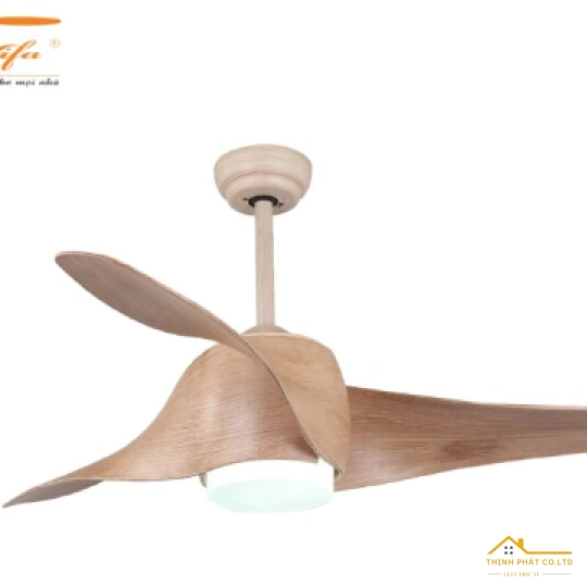 ĐÈN QUẠT TRẦN CÁNH NHỰA XOẮN HIỆN ĐẠI - QVIFA-427