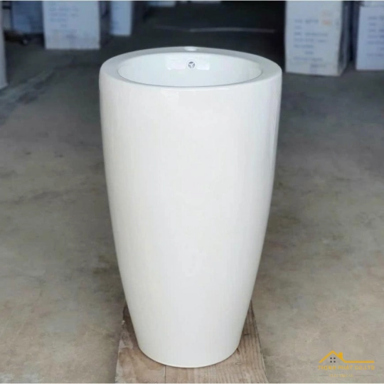 LAVABO TRỤ ĐỨNG TRÒN TRẮNG 5129