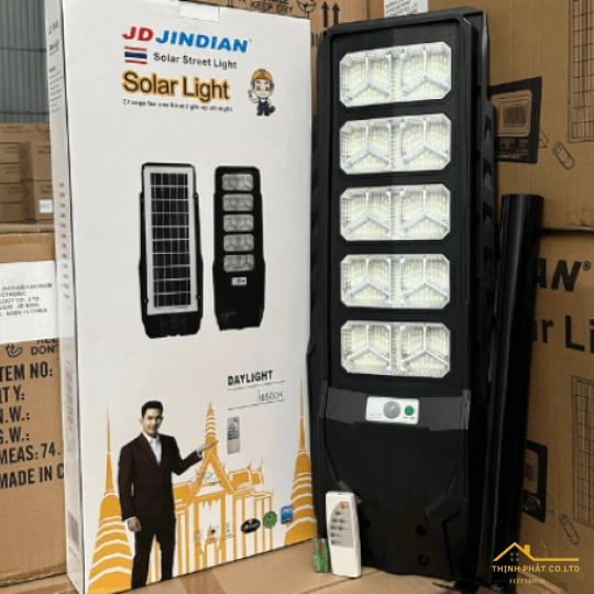 ĐÈN ĐƯỜNG NĂNG LƯỢNG MẶT TRỜI LIỀN THỂ 500W JINDIAN JD-5648