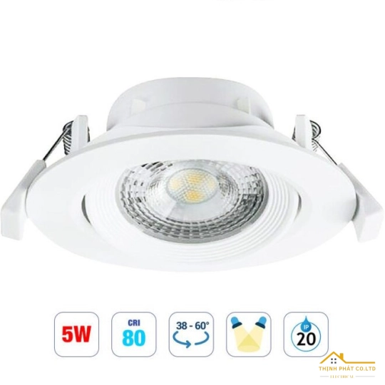 ĐÈN ĐIỀU CHỈNH GÓC 5W