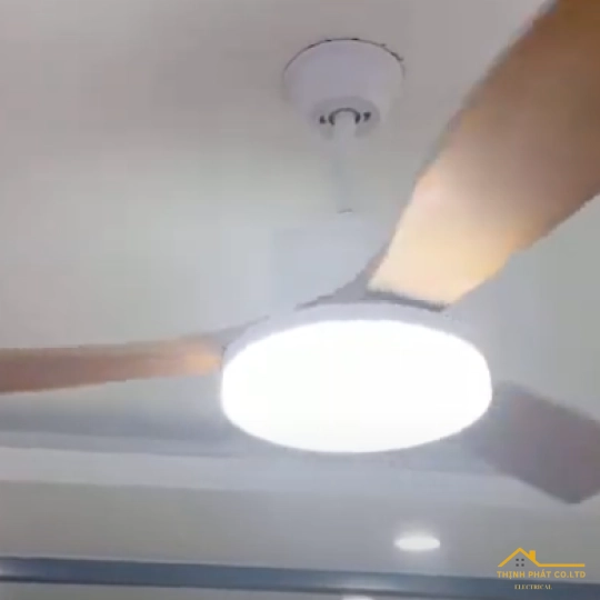 ĐÈN QUẠT TRẦN CÁNH GỖ QVIFA - 60