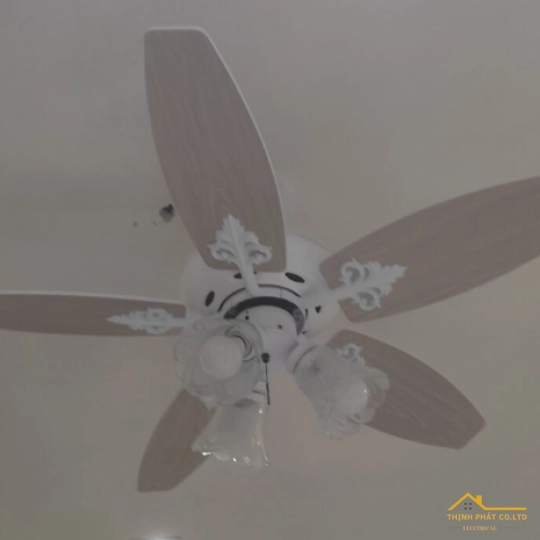 QUẠT TRẦN 5 CÁNH ĐÈN CỔ ĐIỂN - QVIFA-603