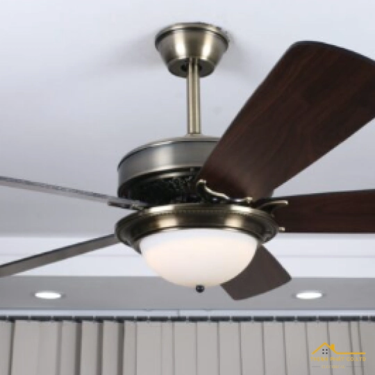 ĐÈN QUẠT TRẦN CÁNH GỖ CỔ ĐIỂN - QVIFA-606