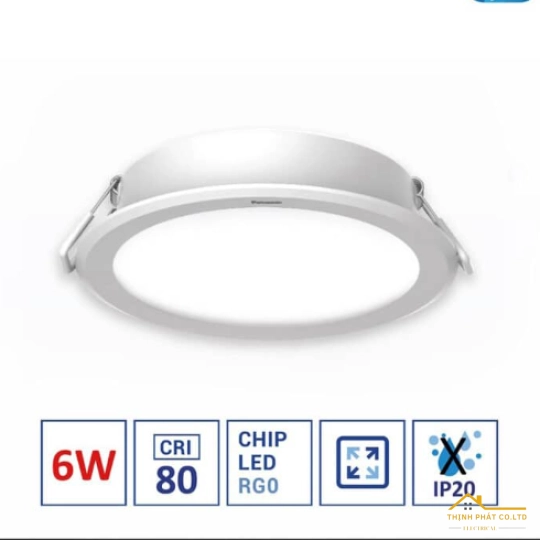 ĐÈN ÂM TRẦN DN 2G 6W