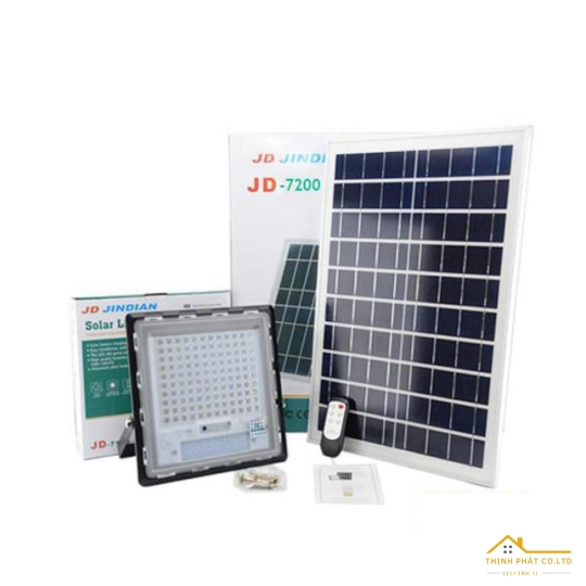 ĐÈN LED PHA NĂNG LƯỢNG MẶT TRỜI 200W JD-7200 JINDIAN
